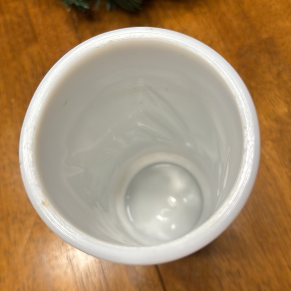 Hazel Atlas Vintage milk glass vase - Picture 2 of 3